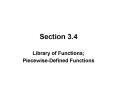 Library of Functions; PowerPoint PPT Presentation