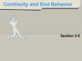 Continuity and End Behavior PowerPoint PPT Presentation