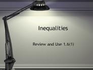 Inequalities