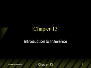 Introduction to Inference