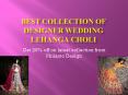 Designer Wedding Lehanga Choli Collection PowerPoint PPT Presentation