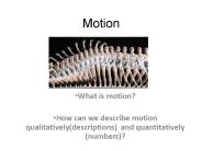 Motion