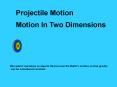 Projectile Motion PowerPoint PPT Presentation