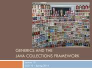 Generics and The Java Collections Framework