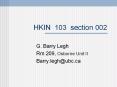 HKIN 103 section 002 PowerPoint PPT Presentation