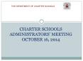 CHARTER SCHOOLS ADMINISTRATORS PowerPoint PPT Presentation