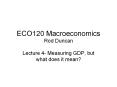 ECO120 Macroeconomics Rod Duncan PowerPoint PPT Presentation