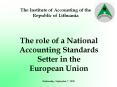 The Institute of Accounting of the Republic of Lithuania PowerPoint PPT Presentation