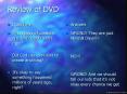 Review of DVD PowerPoint PPT Presentation