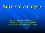 Survival Analysis
