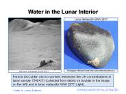 Water in the Lunar Interior