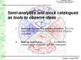 Semi-analytics and mock catalogues PowerPoint PPT Presentation