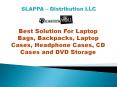 Slappa – Best Solution For Laptop Bags, Backpacks, Laptop Cases, Headphone Cases, CD Cases and DVD Storage PowerPoint PPT Presentation