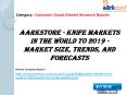 Aarkstore - Knife Markets in the World to 2019 - Market Size, Trends, and Forecasts PowerPoint PPT Presentation