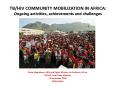 TB/HIV COMMUNITY MOBILIZATION IN AFRICA: Ongoing activities, achievements and challenges PowerPoint PPT Presentation