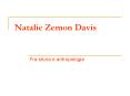 Natalie Zemon Davis PowerPoint PPT Presentation
