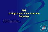 PKI: A High Level View from the Trenches