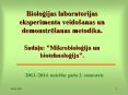 Biologijas laboratorijas eksperimenta veido PowerPoint PPT Presentation