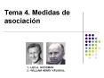 Tema 4. Medidas de asociaci PowerPoint PPT Presentation
