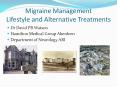 Migraine Management Lifestyle and Alternative Treatments PowerPoint PPT Presentation