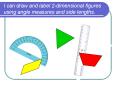 I can draw and label 2-dimensional figures using angle measures and side lengths. PowerPoint PPT Presentation