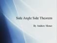 Side Angle Side Theorem PowerPoint PPT Presentation