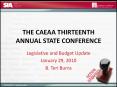 The CAEAA Thirteenth Annual State Conference PowerPoint PPT Presentation