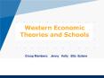 Western Economic Theories and Schools PowerPoint PPT Presentation