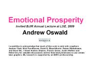 Emotional Prosperity