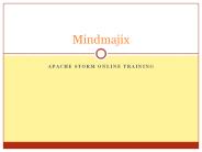 Apache Storm Online Training