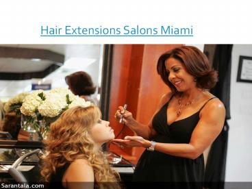 Beauty Salon And Hair Salon In Kendall