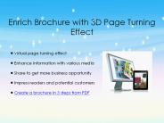 Create PDF Brochure More Impressive with Pages Flipping
