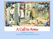 A Call to Arms PowerPoint PPT Presentation