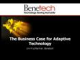 The Business Case for Adaptive Technology PowerPoint PPT Presentation