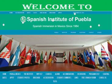 Welcome to Spanish Immersion