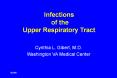 Infections of the Upper Respiratory Tract PowerPoint PPT Presentation