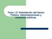 Tema 1.5: Delimitaci