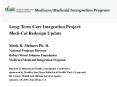 Long-Term Care Integration Project: PowerPoint PPT Presentation