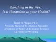 Ranching in the West: PowerPoint PPT Presentation