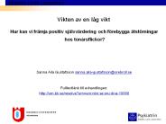 Vikten av en l