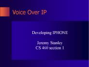 Voice Over IP