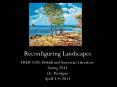 Reconfiguring Landscapes PowerPoint PPT Presentation