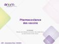 Pharmacovilance des vaccins PowerPoint PPT Presentation