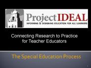 The Special Education Process