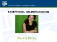 EXCEPTIONAL CHILDREN DIVISION PowerPoint PPT Presentation