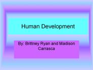 Human Development