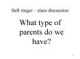 Bell ringer  PowerPoint PPT Presentation