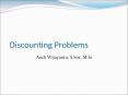 Discounting Problems PowerPoint PPT Presentation