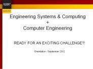 Engineering Systems
