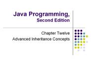 Java Programming, Second Edition